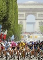 Kim Kirchen whrend der 20. Etappe der Tour de France 2007